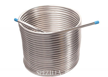 SUS 304 1.3401 Dom Steel Tubing / Stainless Steel Coil Tube For Boiler